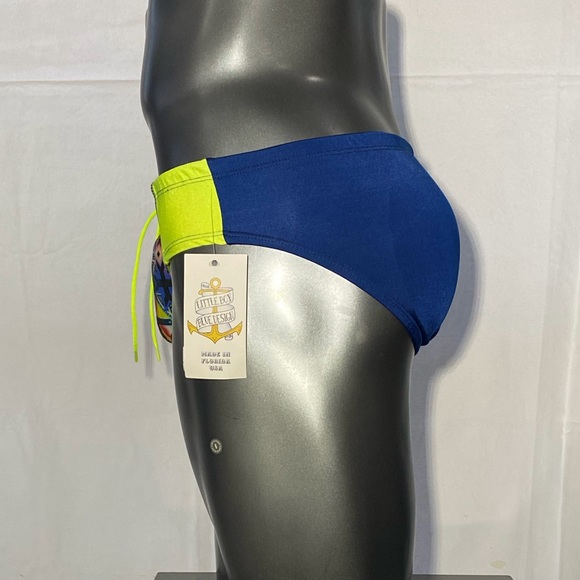 Men’s little boy blue swimwear - Picture 5 of 7